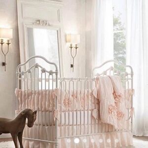 Restoration Hardware crib bumper